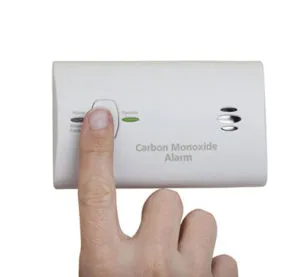 Carbon Monoxide Alarm Wall Unit